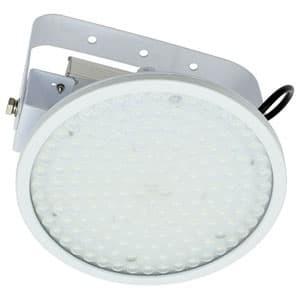 日動工業 高天井用LED器具 ハイディスク150W アーム式(吊下げ型) 高効率 HID400W相当 昼白色 電源装置一体型 スポット クリア L150V2-P-HS-50K