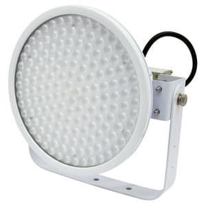 日動工業　LED投光器　ハイディスク100W　スポット　水銀灯400W相当　クリア　昼白色　高効率　電線ポッキンプラグ5m付　電源装置一体型　L100V2-D-HS-50K