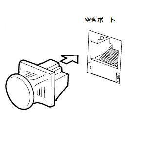 ジェフコム モジュラージャックキャップ 白 入数:50個/袋入り MJC-JC｜dendenichiba｜02