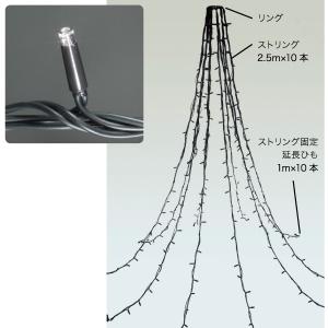 ジェフコム　LEDストリングツリー(SJシリーズ)　SJ-E11-25BB