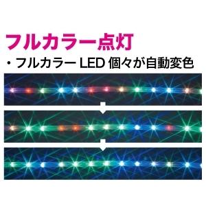 ジェフコム LEDソフトネオン 40mmピッチ・フルカラータイプ PR-E340-16FLの画像