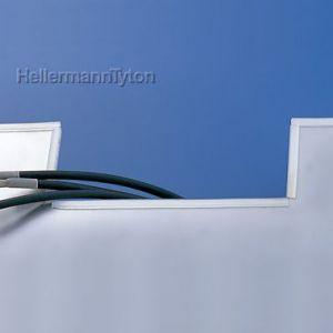 エッジング 標準グレード 屋内用 乳白 適応パネル厚:最小-1.6mm/最大-2.3mm 100本入 TE-024 【カムコネクタ】