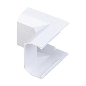 ELECOM イリズミ フラットモール接続ユニット 幅17mm用 ホワイト LD