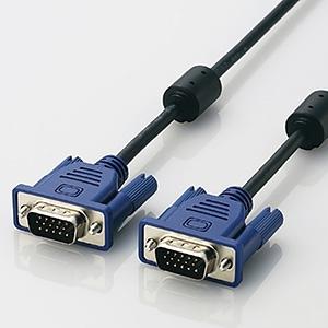ELECOM ディスプレイケーブル D-Sub15ピン(ミニ)簡易パッケージ 20.0m CAC-L20BK/RS