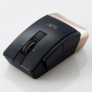 ELECOM ワイヤレスマウス Bluetooth(R)4.0対応 UltimateBlue方式 Sサイズ 6ボタン ブラック M-BT21BBBK｜dendenichiba