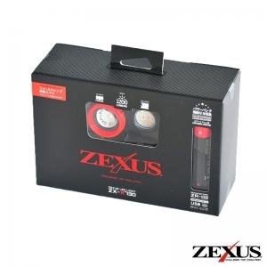 冨士灯器 LEDヘッドライト ZEXUS Rシリーズ  1200lm 充電可能バッテリー搭載 専用クリップ付 ブラック ZX-R730｜dendenichiba｜04