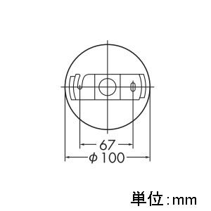 DAIKO LED小型ペンダントライト 白熱灯60W相当 非調光タイプ 7.5W 口金E26 吊高さ調節可能 電球色タイプ 白 DPN-38996Yの画像