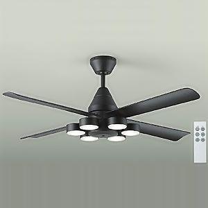 DAIKO シーリングファンライト DAIKO LEDシーリングファン 〜8畳用 DCモーター 口金GX53-1a 電球色 正
