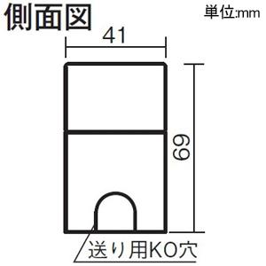 DAIKO LED間接照明用器具 天井・壁(横向)・床付兼用 調光タイプ LED24.9W 温白色 長さ1186mm ホワイト DBL-5497AWGの画像