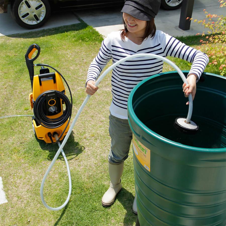 京セラインダストリアルツールズ 高圧洗浄機 単相100V 消費電力:1450W 高圧ホース10m付 自吸機能付 AJP-1700VGQ 699751Aの画像