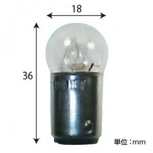 新品◆40個セット◆アサヒパトランプ回転灯G18 B15D 120V-10W アサヒ（asahi） パトランプ 回転灯 G18 110V15W 全光束:80lm 口金