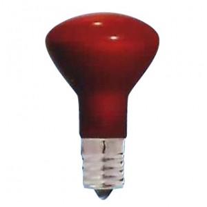 アサヒ 50個セット ミニレフランプ R40 110V15W 口金:E17 耐熱レッド R40 E17 110V-15W(R)タイネツ_50set