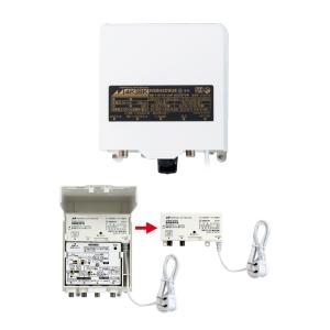 日本アンテナ CS BS UHFブースター電源着脱型 NSB42DSUE : 電材堂