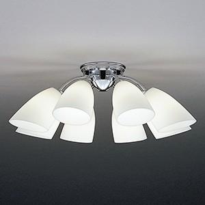 山田照明 LEDランプ交換型シャンデリア 〜8畳用 非調光 LED電球5.2W×8 電球色 E17口金 ランプ付 CD-4304-L