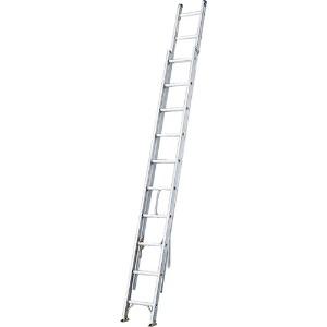 ハセガワ アルミ2連はしご 軽量タイプ HE2型 7.18m HE2-2.0-71 : 電材 