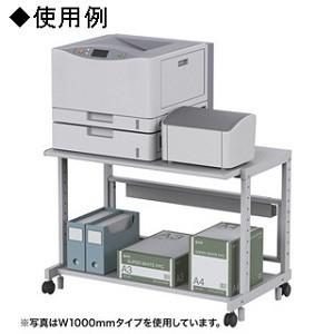 サンワサプライ eラック 高耐荷重ラック ロータイプ W1200×D600×H700mm 総耐荷重200kg ER-120Lの画像