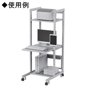 サンワサプライ eラック 高耐荷重ラック スタンダードタイプ W600×D800×H1500mm 総耐荷重200kg ER-60Nの画像