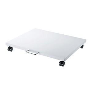 サンワサプライ プリンタスタンド デスク下設置用 W500×D545×H78mm 総耐荷重40kg LPS-T100N