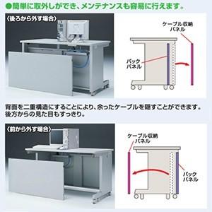 サンワサプライ eデスク Wタイプ 幅800×奥行き750mm 総耐荷重180kg ED-WK8075N｜dendenichiba｜03