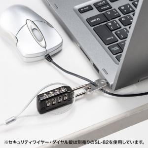 サンワサプライ eセキュリティ(nobleWedgeスロット対応取付け部品) SLE-21P｜dendenichiba｜03