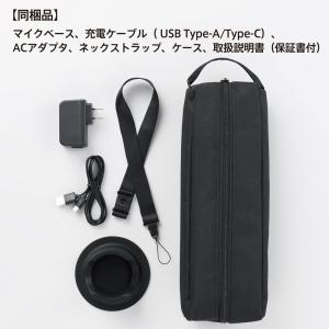 KING JIM キングジム スピーカー付マイク SPMC10クロ : 電材堂
