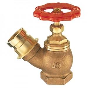 三栄水栓製作所 差込45°消火栓 圧力0.5MPa用 呼び:50 V18-50