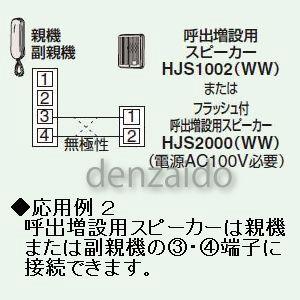 東芝 ドアホンエース Uシリーズ 2局用 親機 HTU-2P｜dendenichiba｜05