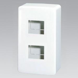 東芝 露出増設ボックス 2個用 ニューホワイト Wide I E S Ndg7362 Ww 電材堂ヤフー店 通販 Yahoo ショッピング