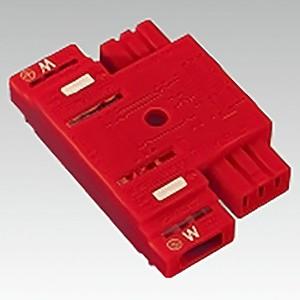 TOSHIBA（東芝） ハーネス用ジョイントボックス 2分岐 送り付 レッド