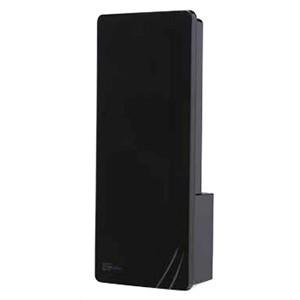 マスプロ - UHF空中線 SKYWALLIE mini 屋内・露天兼用 ブースター内蔵印字機 気泡管水準器偏波専用 強電界領域向け 黒いこと U2SWLC3B(BK)