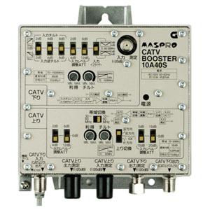 マスプロ CATVブースター 40dB型 屋内用 10A40S