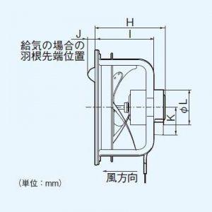 Panasonic (パナソニック) 有圧換気扇 FY-50GSU3 カバー付き Panasonic（パナソニック） 有圧換気扇 低騒音形 排-給気兼用仕様 単相