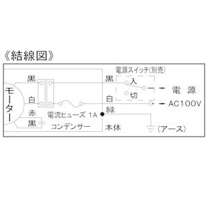 パナソニック セントラル換気ファン 天井埋込形 給気タイプ 集合住宅用 FY-100SC1A_3