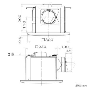 Panasonic（パナソニック） 天井埋込形換気扇 サニタリー用 BL認定品