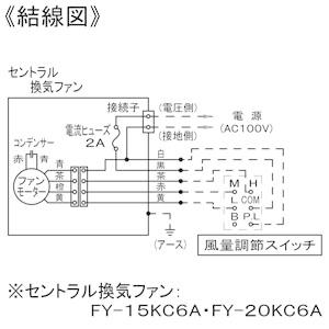 Panasonic（パナソニック） 風量調節スイッチ セントラル換気ファン用