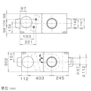 Panasonic パナソニック 熱交換気ユニット暖房ユニット 温水式 Panasonic パナソニック 熱交換気ユニット暖房ユニット 温水式