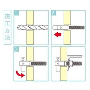 unica ユニカ Tロック TLSタイプ(ステンレス) ねじ径M8 適合材