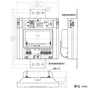 パナソニック 増幅器 天井用 フル端子ジョイント形 入力100V WR3915