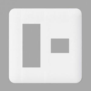 Panasonic（パナソニック） 簡易耐火用コンセントプレート 4コ(3コ+1コ