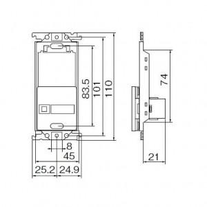 Panasonic（パナソニック） コスモシリーズワイド21 スイッチスペース+