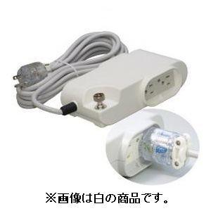 明工社 病院用接地タップ Kタイプ VCTケーブル3m ランプ付 医用接地プラグ付 赤 MR7360TD3R