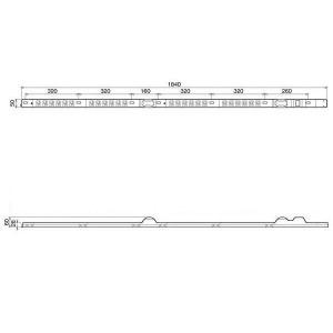 明工社　FM30Aコンセントバー　19インチラック用　24コ口　15A安全ブレーカ×2(12×2分岐)　30A　125V　電流監視装置付　MR7956