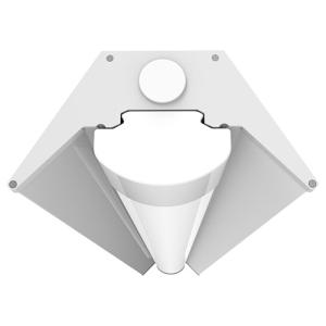 電材堂  6台セット 一体型LEDベースライト 40形直付け 笠付きトラフ 防雨タイプ 4000lm FLR40形×2灯器具相当 昼白色 DYBKN40CKP+DYBL4040DAP_set_1