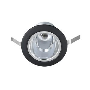 電材堂 グレアレス ランプ交換型 ダウンライト φ100mm ブラック E17