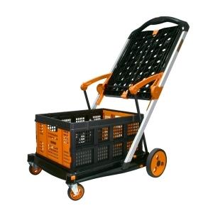 STANLEY 折りたたみ式2段カート BOX付き BXWT-H204 : 電材堂ヤフー店