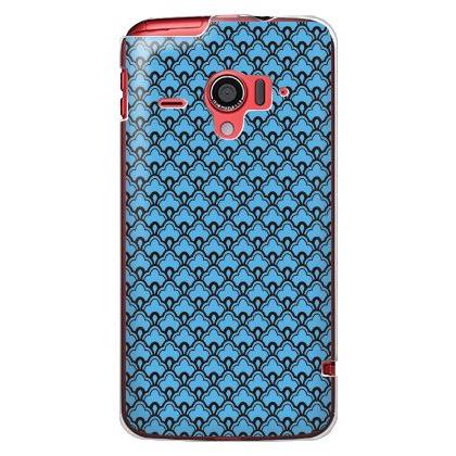 Aquos Phone Zeta Sh 06e カバー ケース 和うろこ ブルー Sh 06e Tar 0348 携帯電話taro 通販 Yahoo ショッピング