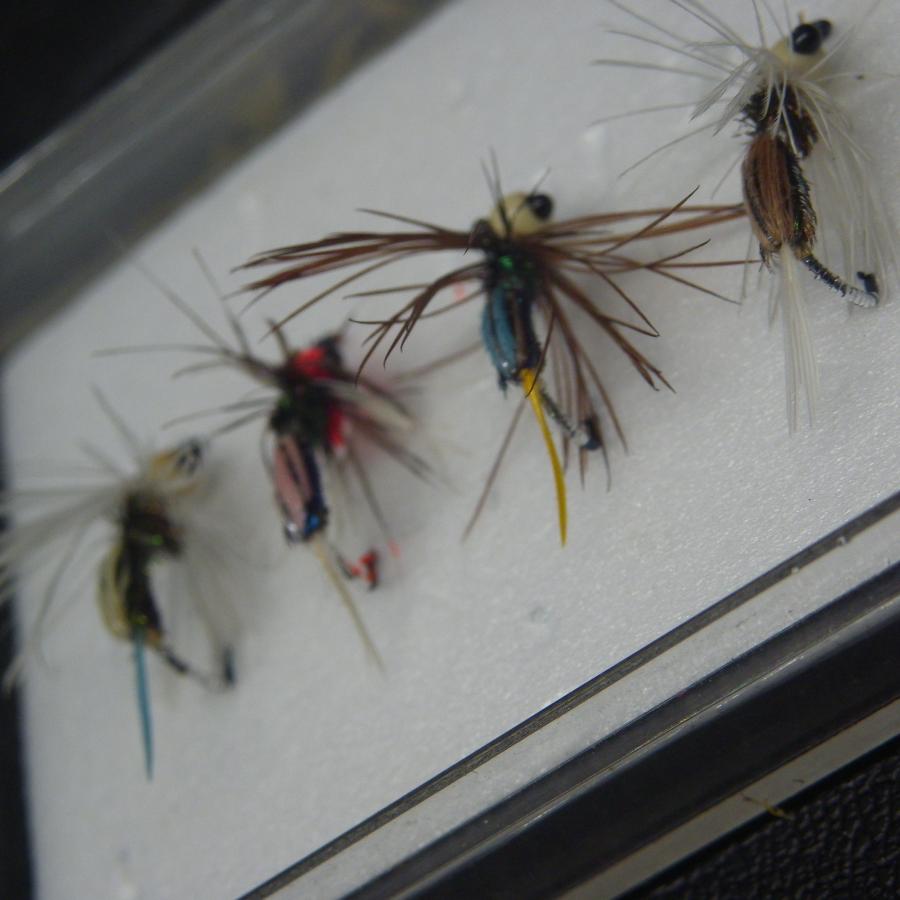 かついち釣本舗 天竜 毛針毛ハリ4本セット ※中古在庫品(10i0100