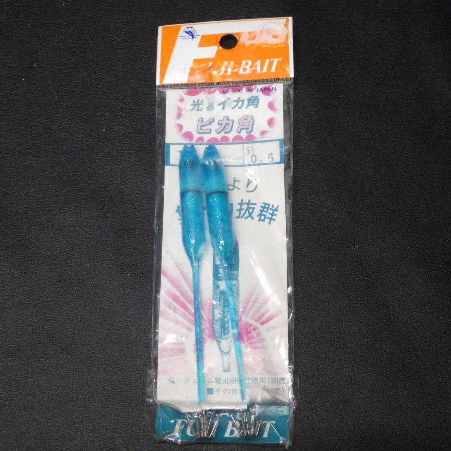 Fuji Bait 光るイカ角 ピカ角 12cm ブルー 針0 6 12b0309 クリックポスト10 12b0309 釣遊空間 通販 Yahoo ショッピング