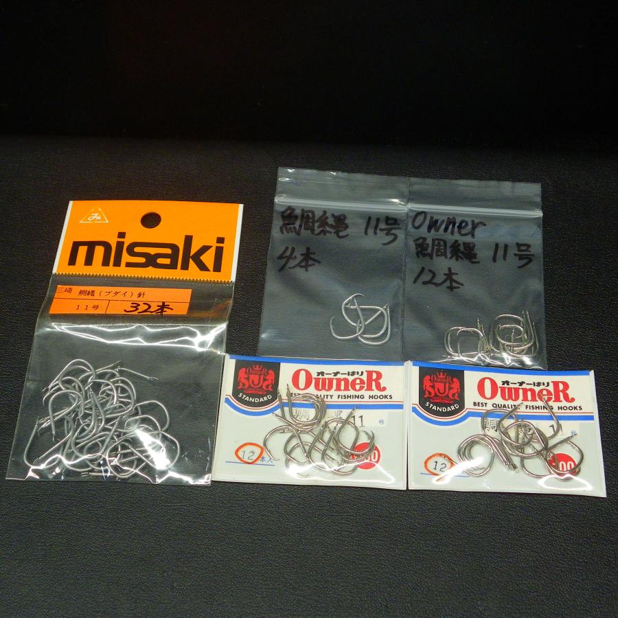 OWNER（オーナー） 鯛縄 ブダイ 針 11号 5枚(合計72本)セット ※在庫品 (12g0206) ※クリックポスト : 釣遊空間 ...