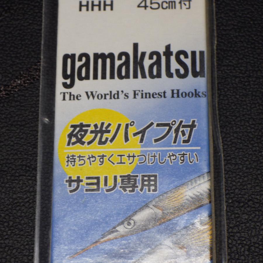 Gamakatsu サヨリ専用/早がけサヨリ 針3/5号 ハリス0.6/0.8号 4